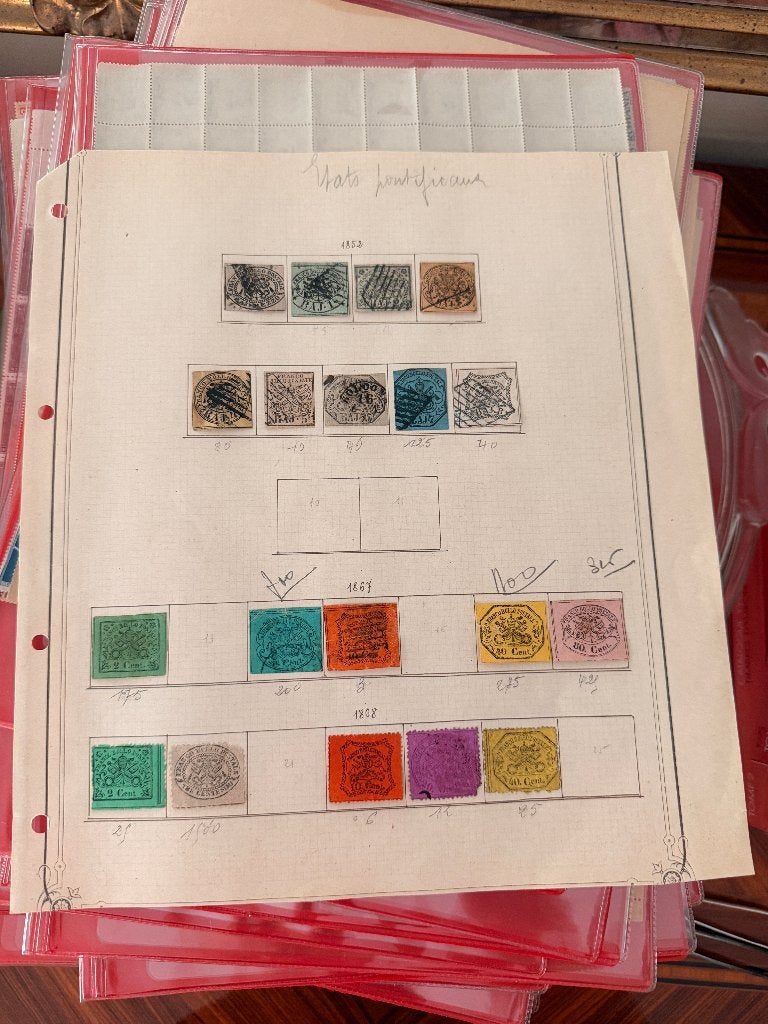 Grande collection de timbres, succession, Enlèvement, Utilisé