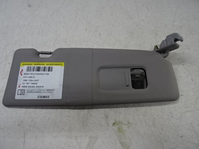 ZONNEKLEP RECHTS BMW 1 serie (F20) (01-2010/06-2019), Auto-onderdelen, Gebruikt, BMW