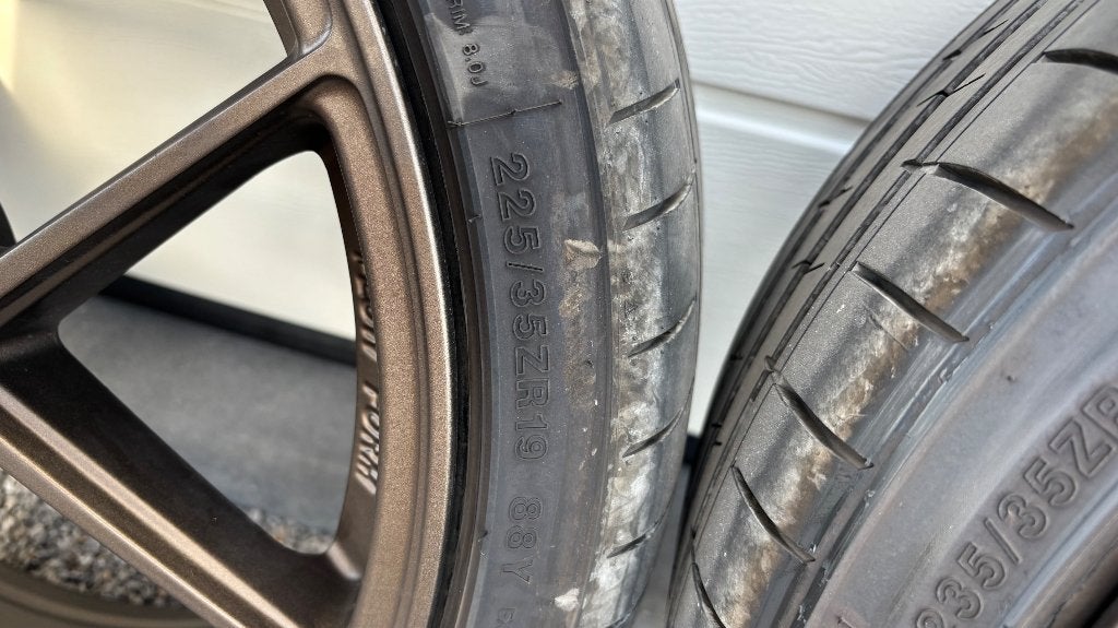 Japan racing, Auto-onderdelen, Ophalen, 19 inch, Zomerbanden, Banden en Velgen