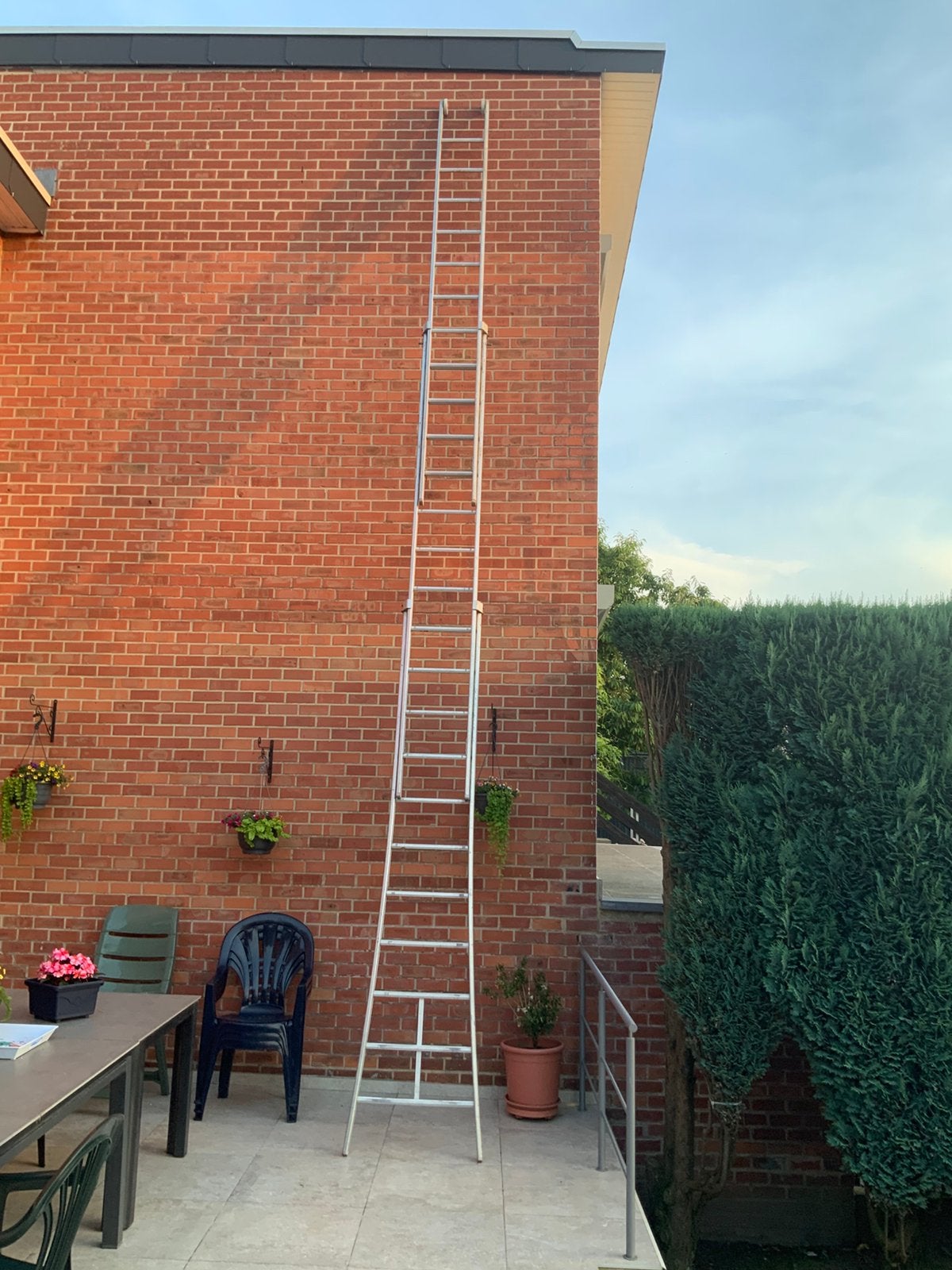 PERFECTY LADDER van 7 meter, Doe-het-zelf en Bouw, Steigers, Ophalen, Gebruikt