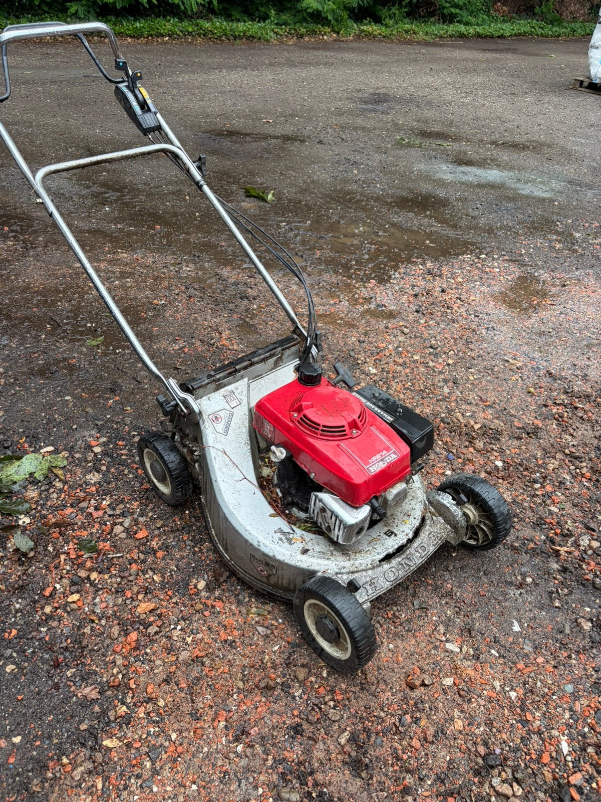 Honda grasmaaier HR214 zelftrekker, Tuin en Terras, Ophalen, Gebruikt