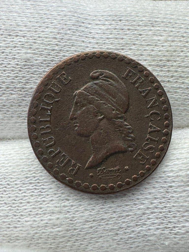 Frankrijk - 1 centime 1849A, Ophalen of Verzenden, Frankrijk, Losse munt