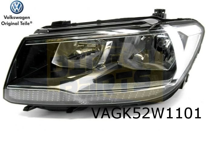 Volkswagen Tiguan (4/16-9/20) Koplamp Rechts halogeen Origin, Neuf, -, Volkswagen, -