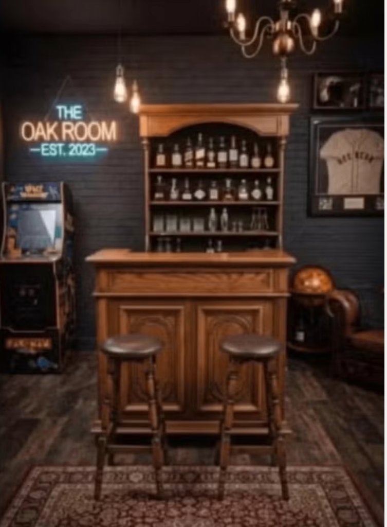bar eik mancave, Huis en Inrichting, Ophalen