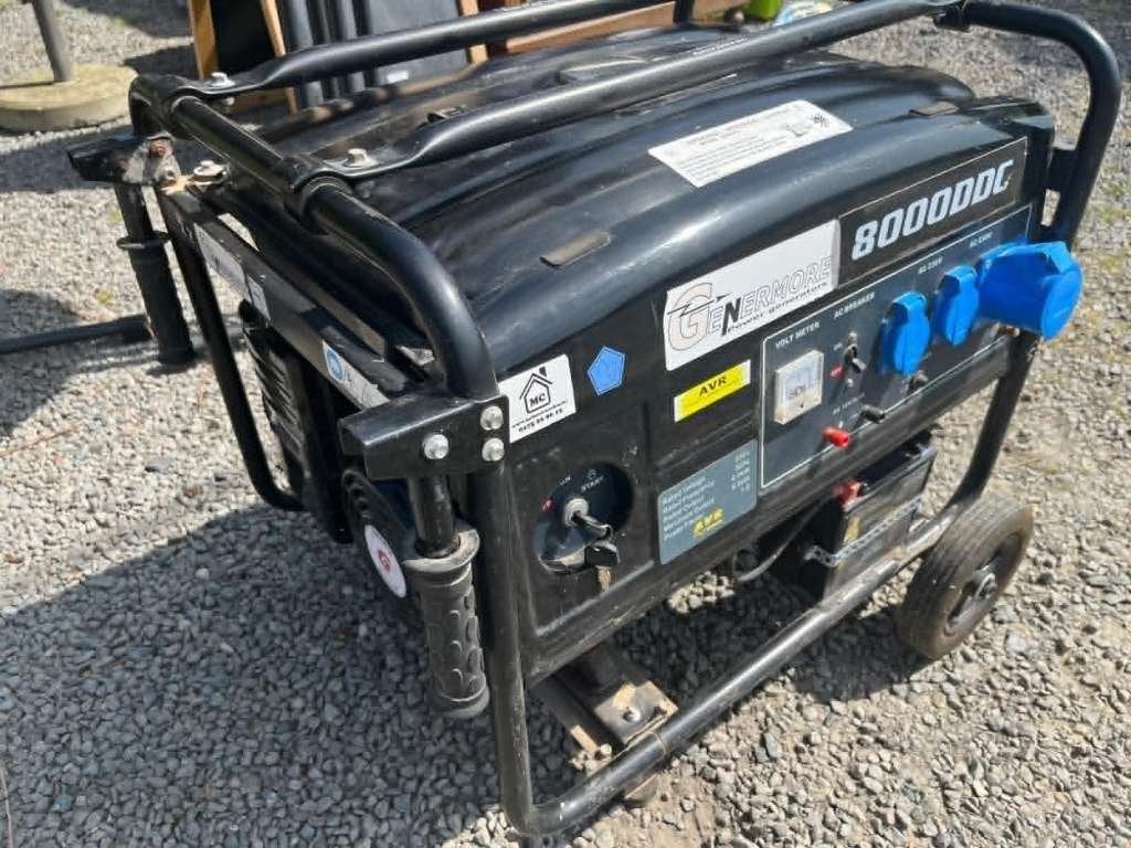 Stroomgenerator, Doe-het-zelf en Bouw, Ophalen, Gebruikt, Elektrisch startend, Benzine