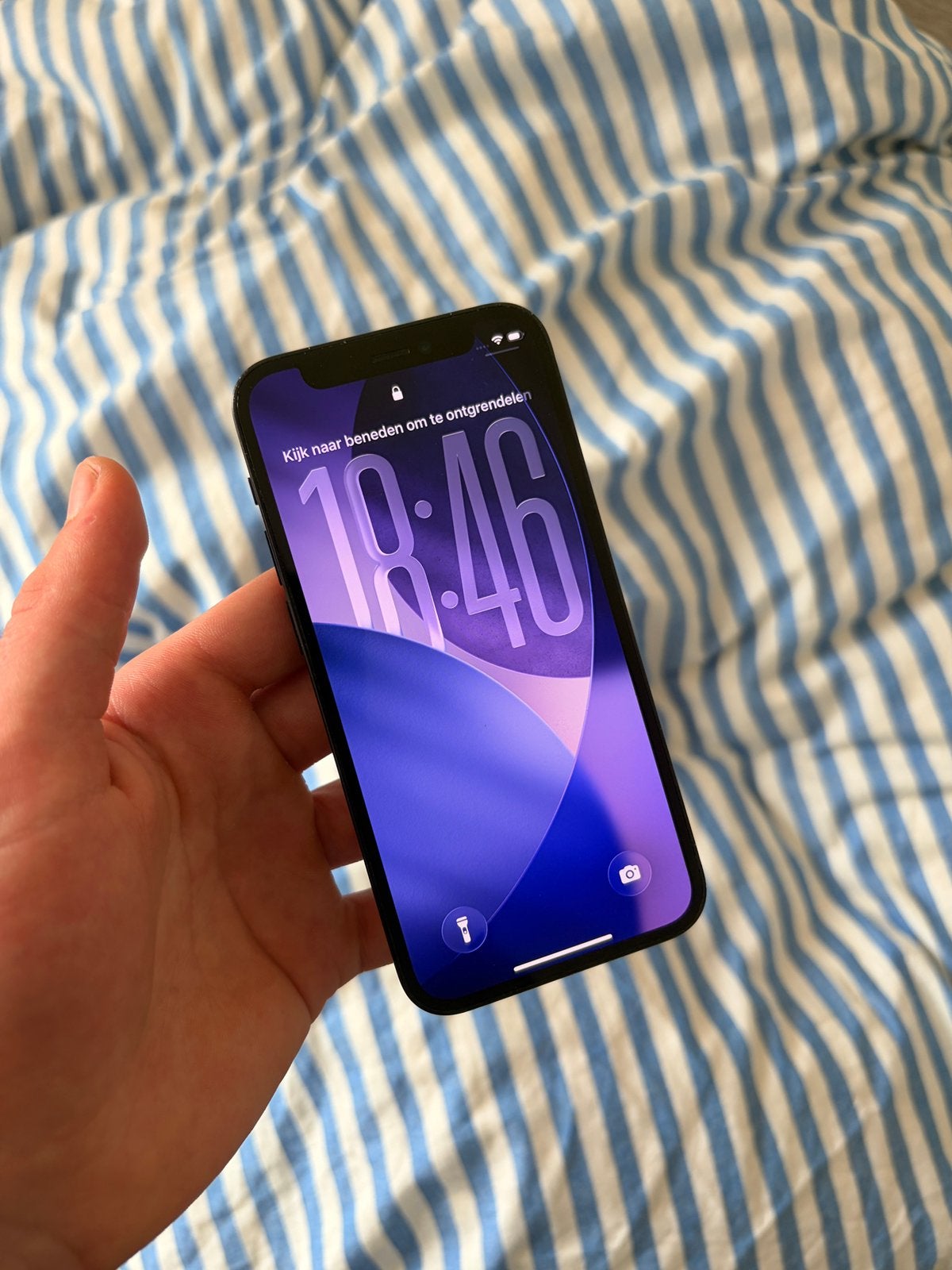 iPhone 12 Mini - Navy - 128GB - Nette staat, Télécoms, Téléphonie mobile | Apple iPhone, 128 GB, Enlèvement ou Envoi, IPhone 12 Mini