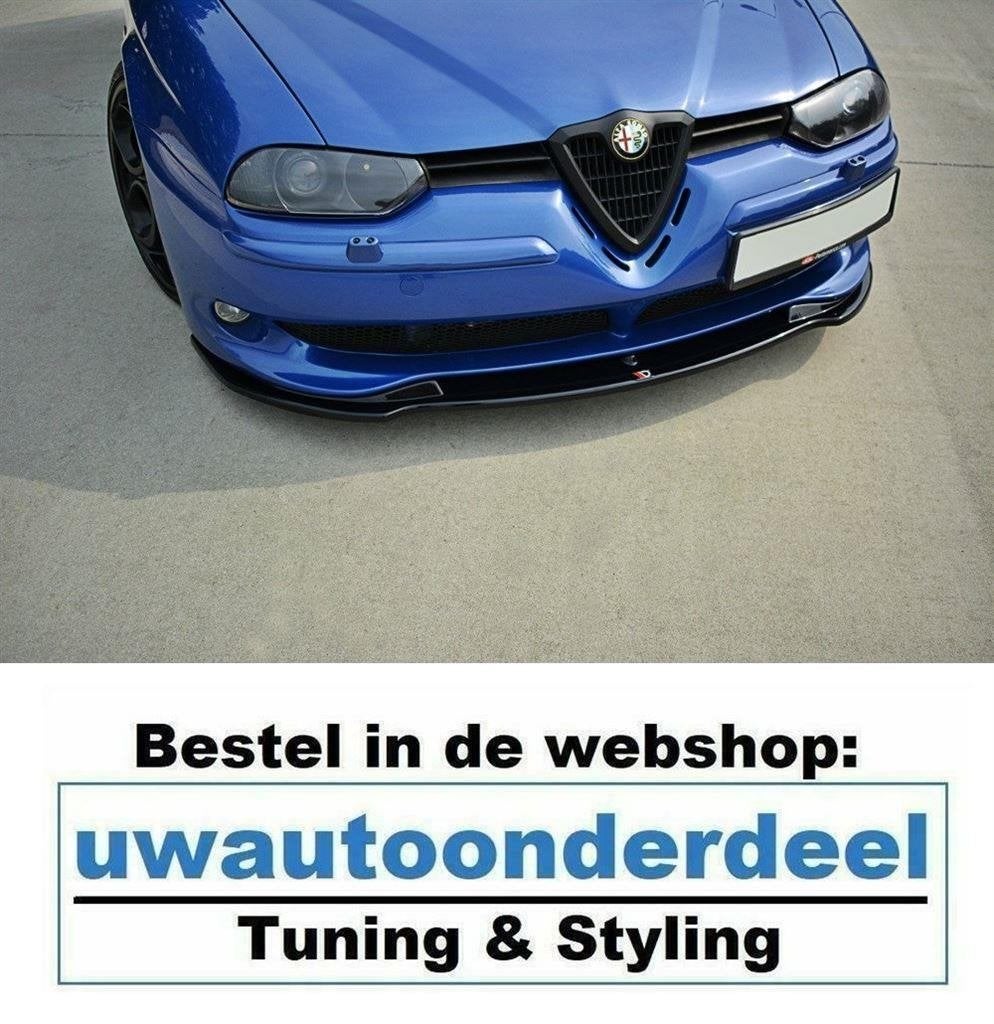 Maxton Spoiler Voorspoiler Splitter Voor Alfa Romeo 156 GTA, Envoi