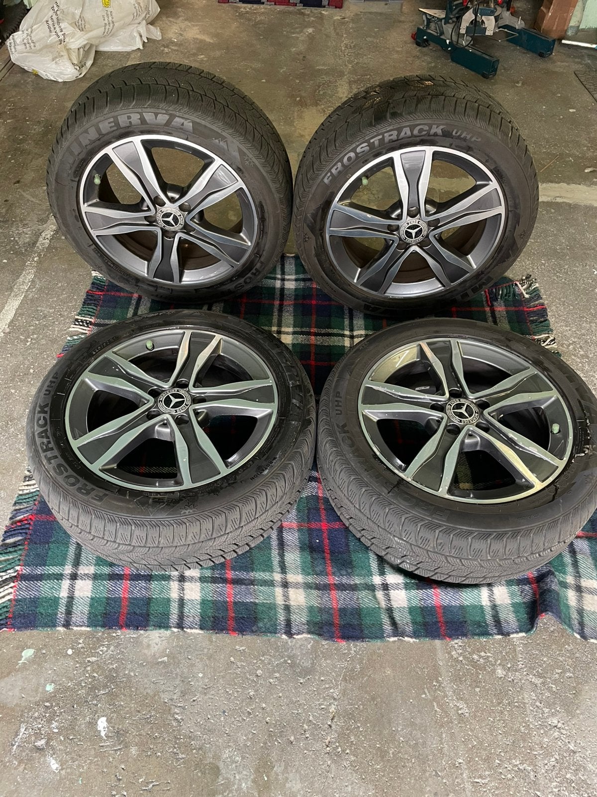 Originales Jantes Mercedes classe C w205, Pneus et Jantes, Pneus hiver, Véhicule de tourisme, 17 pouces