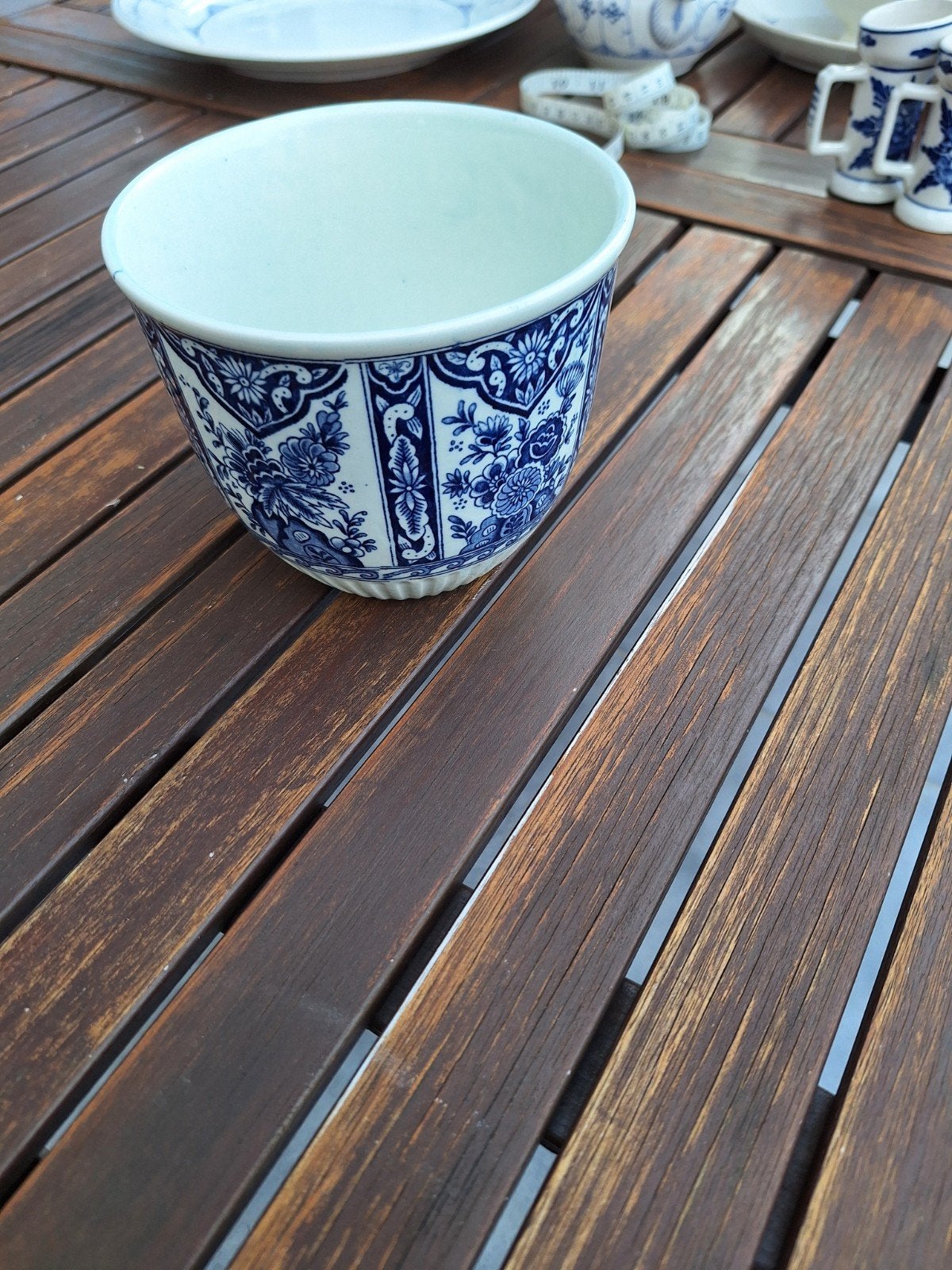Maastrich Delfts potdeksel