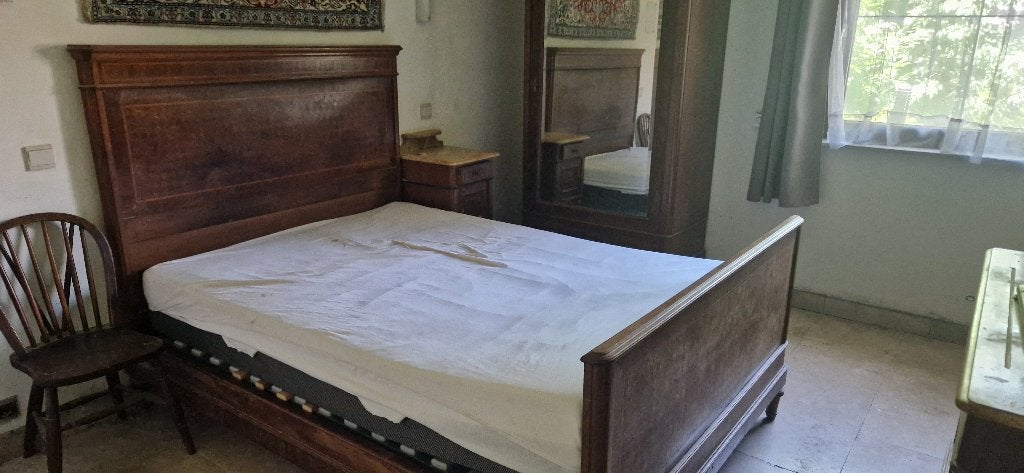 Chambre à coucher adulte ancienne, Maison & Meubles, Enlèvement, Utilisé, Bois