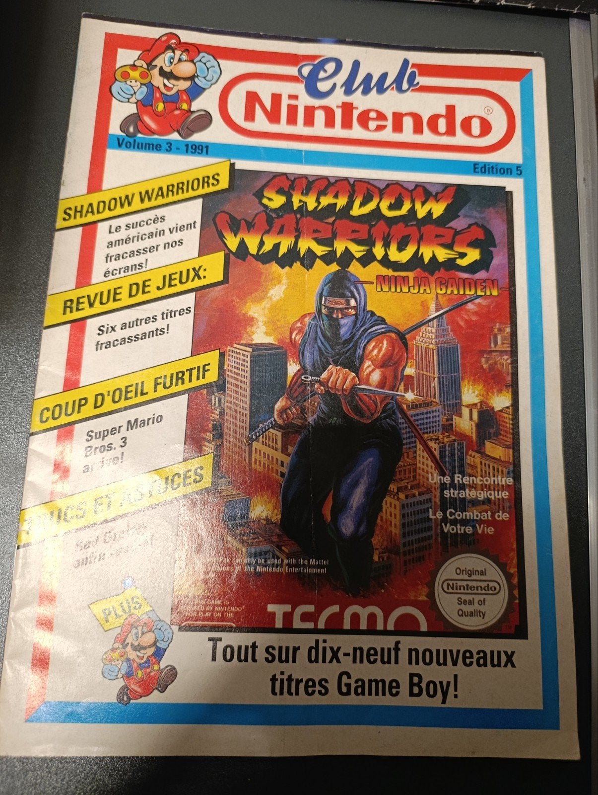 Club Nintendo shadow warriors, Games en Spelcomputers, Games | Nintendo NES, Ophalen