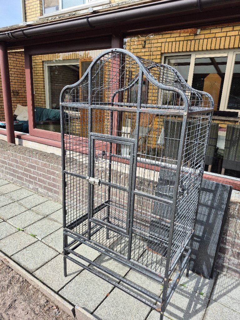 Vogelkooi, Dieren en Toebehoren, Ophalen, Gebruikt, Metaal, Vogelkooi
