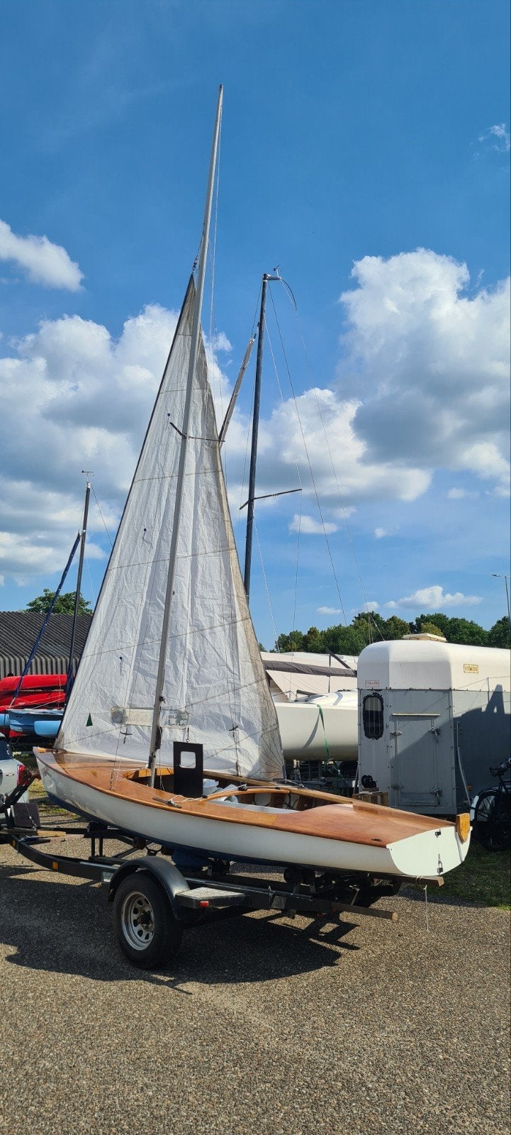 Jan van gent 525 zeilboot, Autres marques, Polyester, Utilisé, Foc