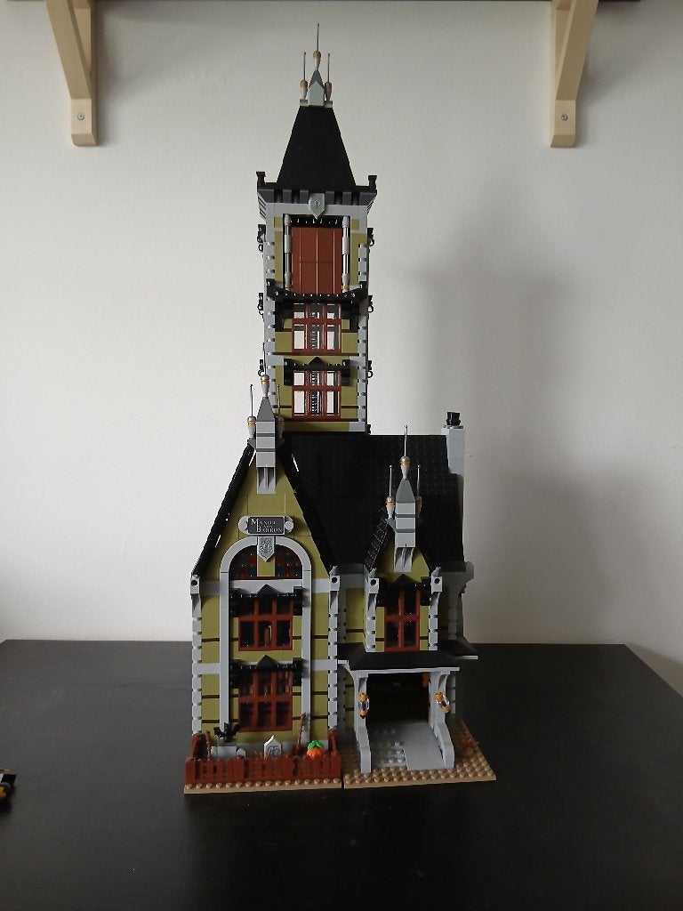 LEGO Creator Expert Haunted House (10273), Ophalen, Lego, Zo goed als nieuw, Compleet