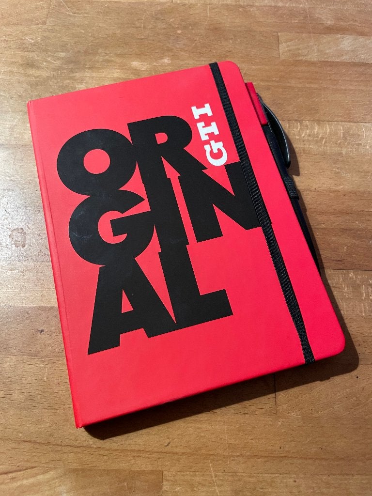 Carnet avec son stylo “Golf GTI” NEUF, Enlèvement ou Envoi