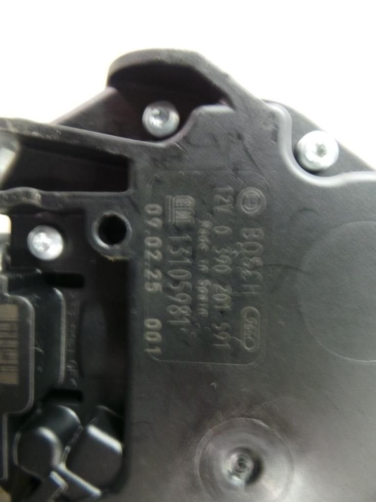 OPEL ASTRA RUITENWISSERMOTOR ACHTER 2009, Ophalen of Verzenden, Gebruikt, ARN erkend