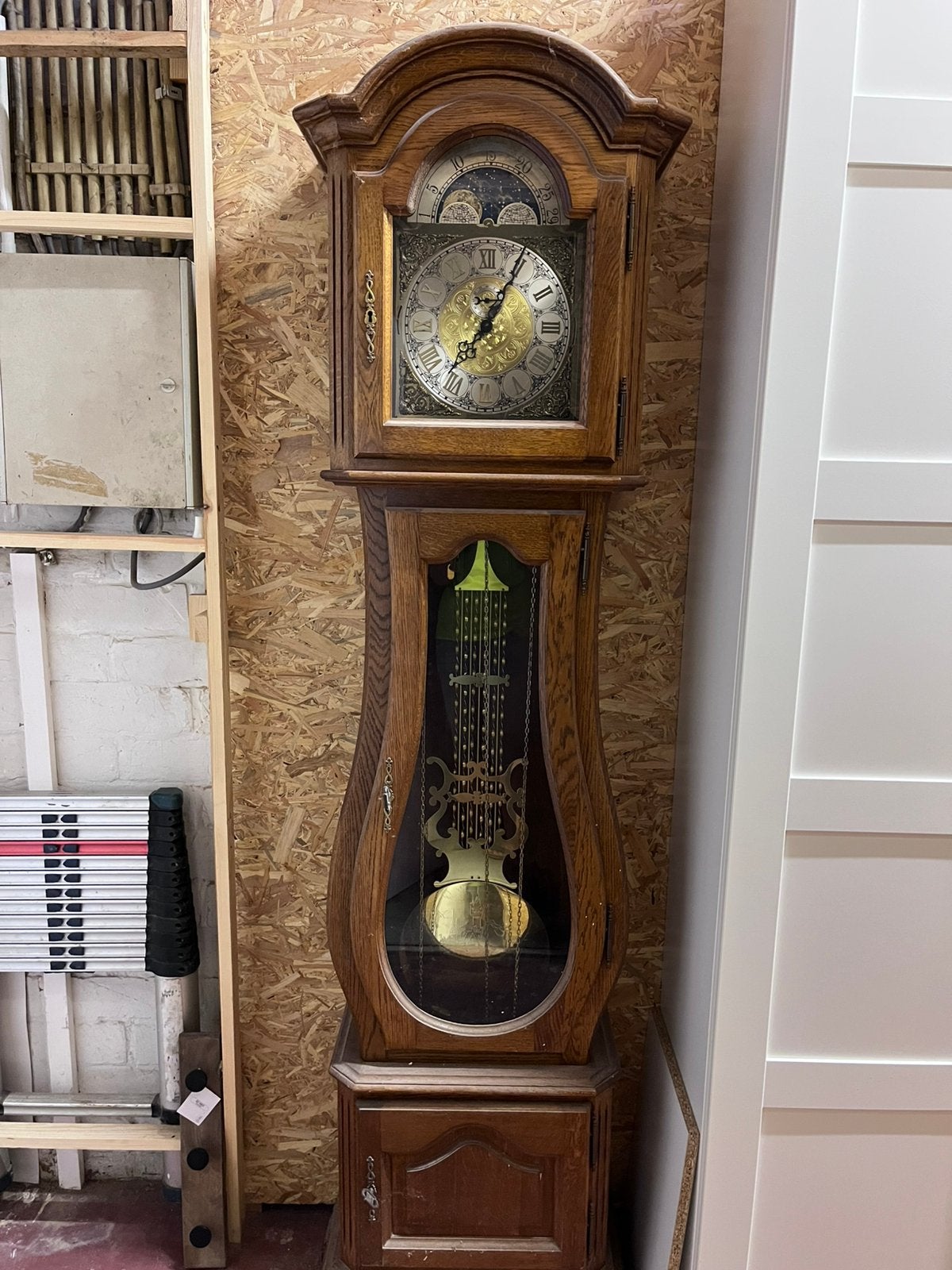 Klassieke Eiken Staande Buikklok – Interclock, Ophalen