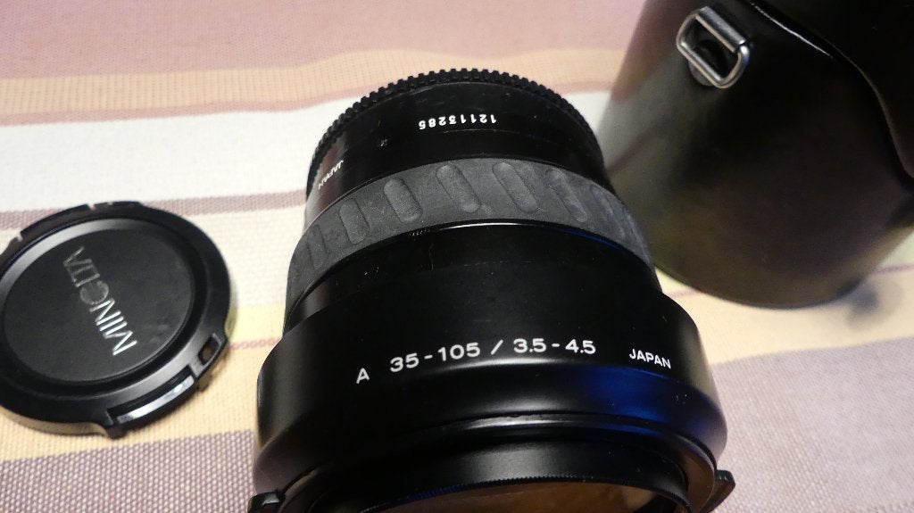 minolta lens AF 35-105 f3.5-4.5, Audio, Tv en Foto, Foto | Lenzen en Objectieven, Ophalen, Gebruikt, Minolta