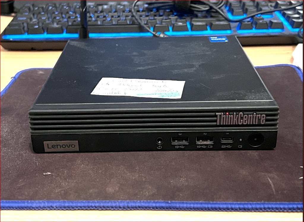 Lenovo ThinCentre M70q Gen 4 i5-13400T  + garantie tot 02/28, Computers en Software, Desktop Pc's, Minder dan 2 Ghz, Ophalen of Verzenden