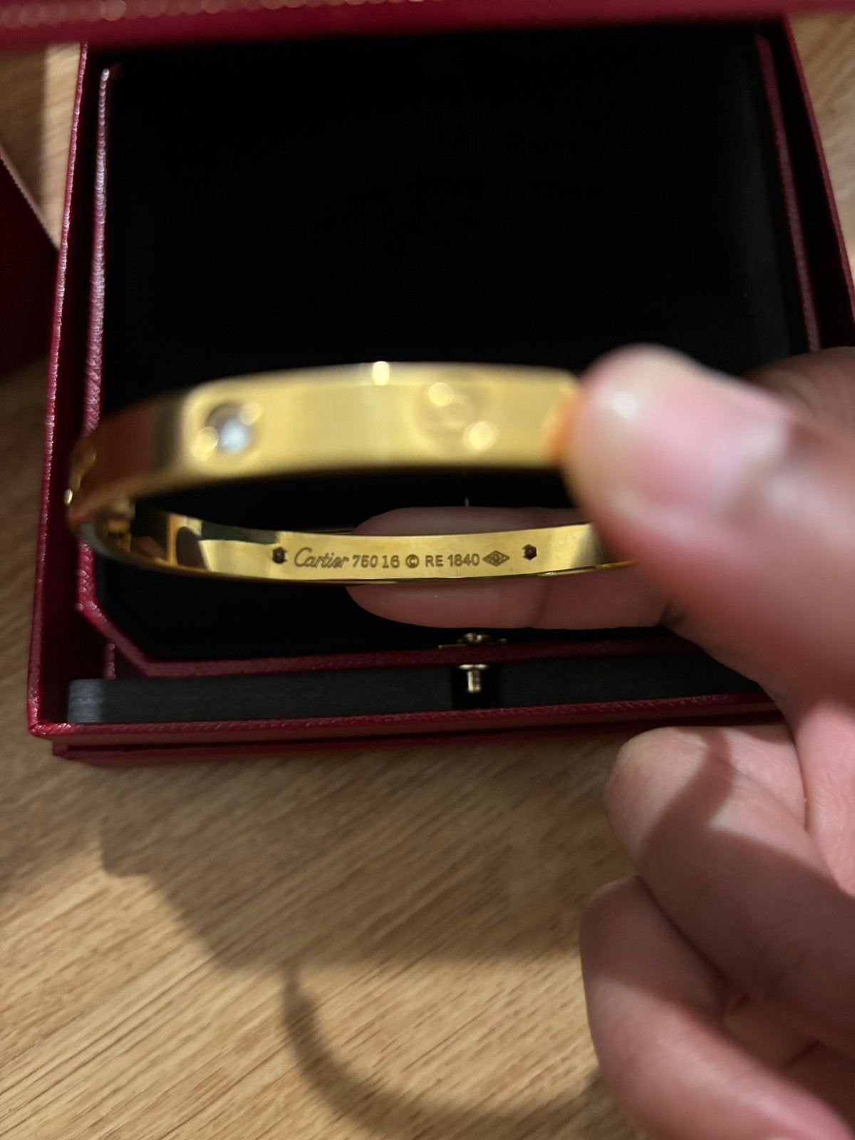 Cartier, Enlèvement ou Envoi, Neuf, Or