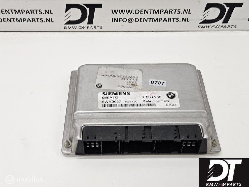 Ecu DME BMW E46 323i M52 MS42 12147500255, Enlèvement ou Envoi, Utilisé