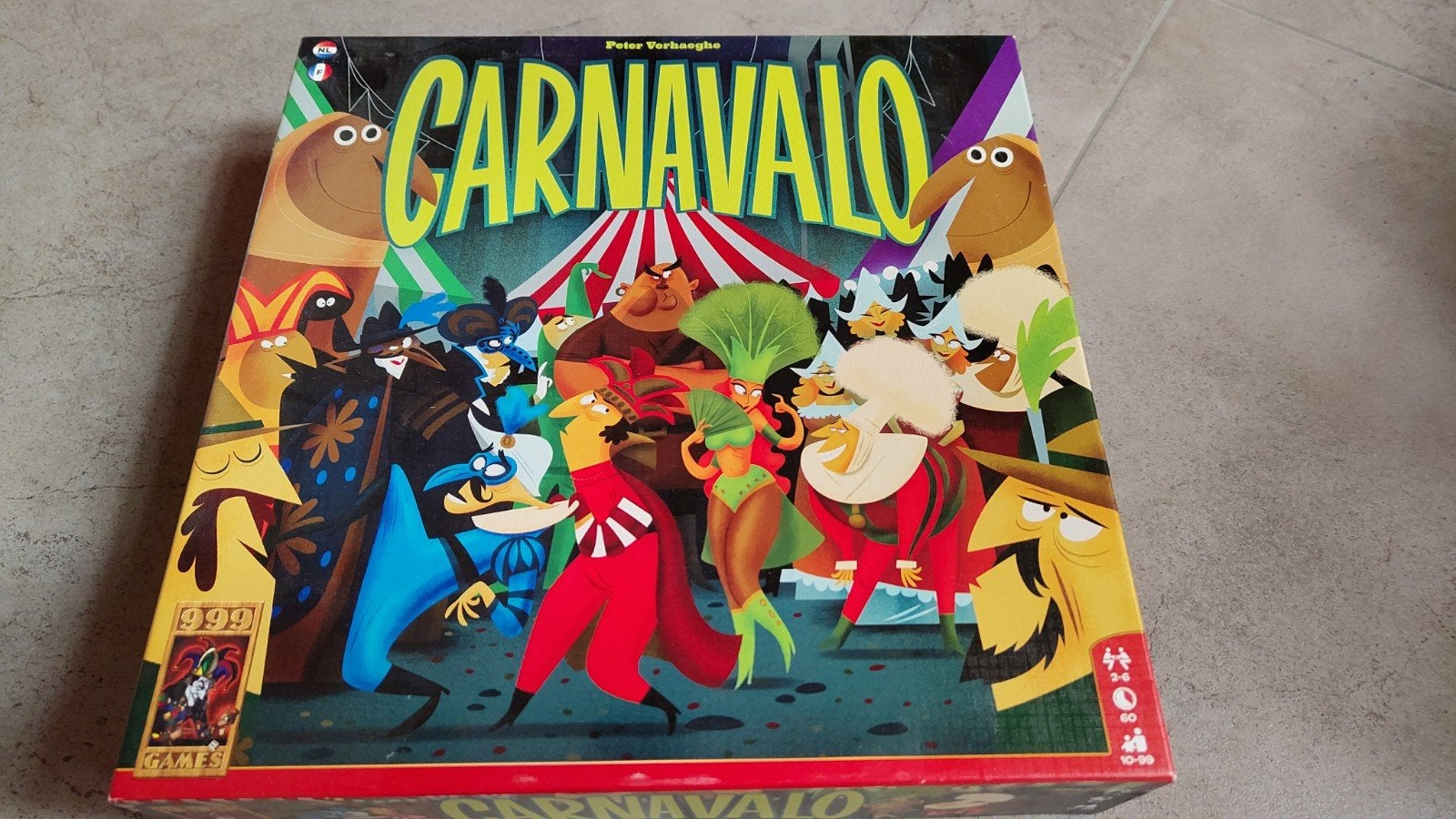Gezelschapspel Carnavalo, Hobby en Vrije tijd, Ophalen