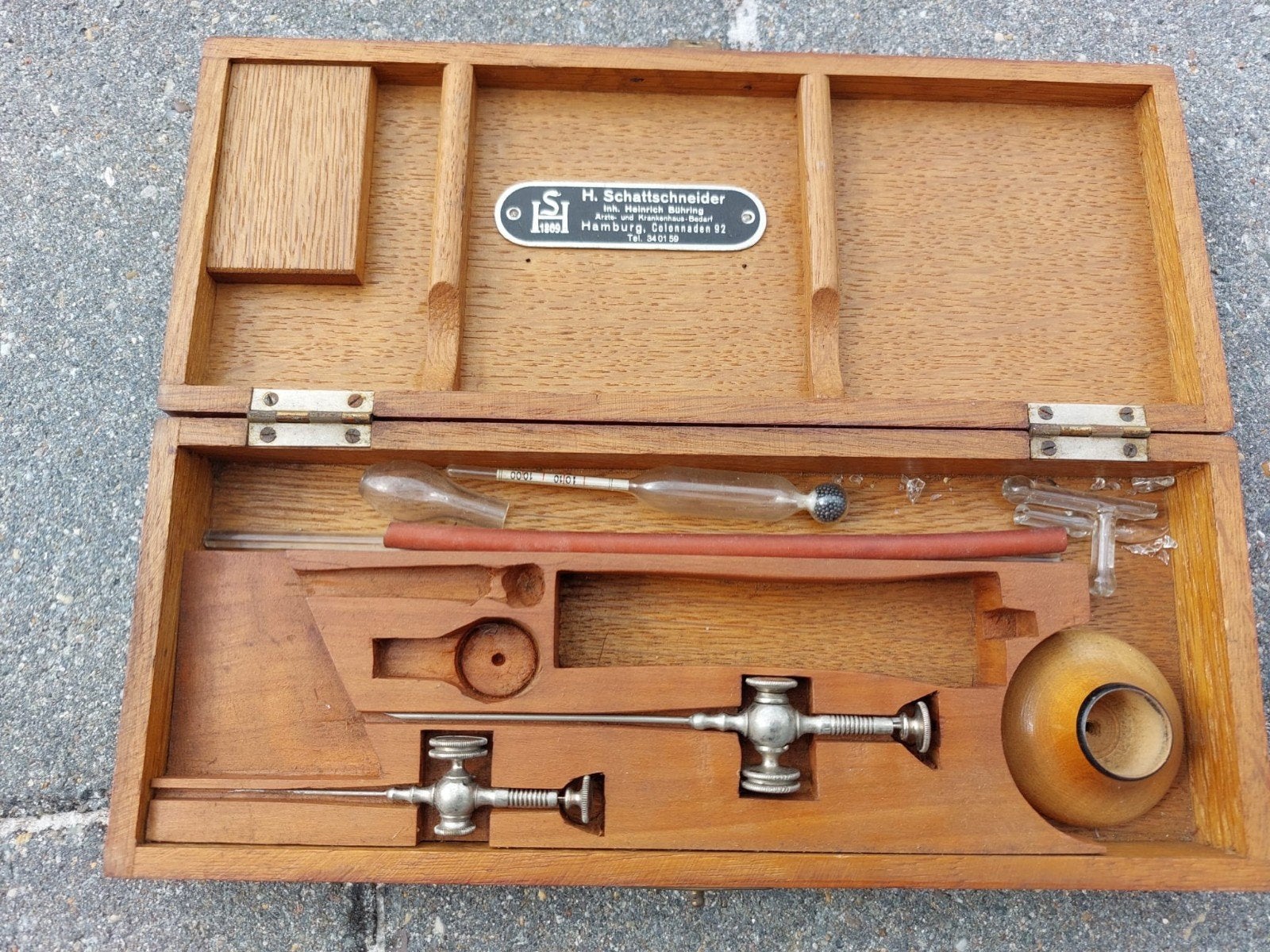Kit de ponction médicale allemand de la Seconde Guerre mondi, Enlèvement ou Envoi, Autres, Autres types