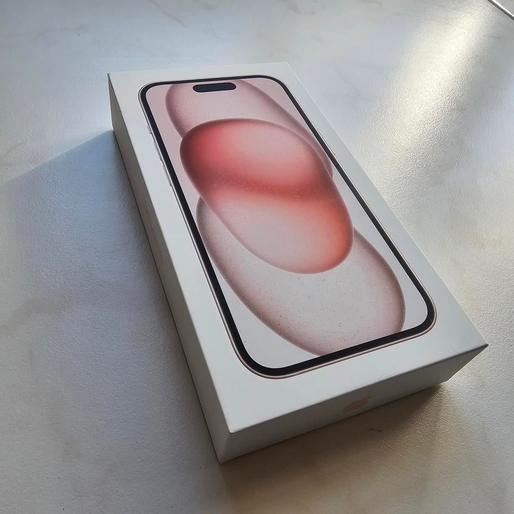 Brand new iPhone 15 Roze 128GB + GRATIS case & lader, Telecommunicatie, Mobiele telefoons | Apple iPhone, Ophalen of Verzenden