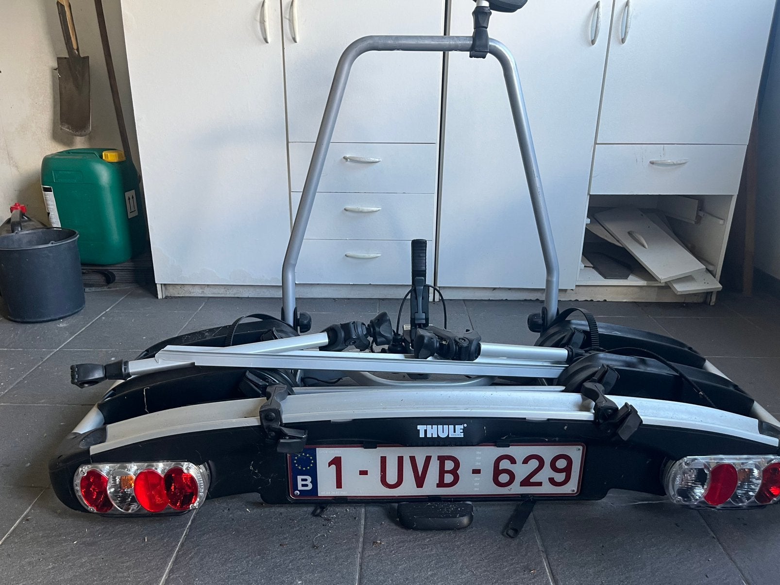 Originele Thule EuroClassic fietsendrager voor montage, Ophalen, 2 fietsen, Zo goed als nieuw