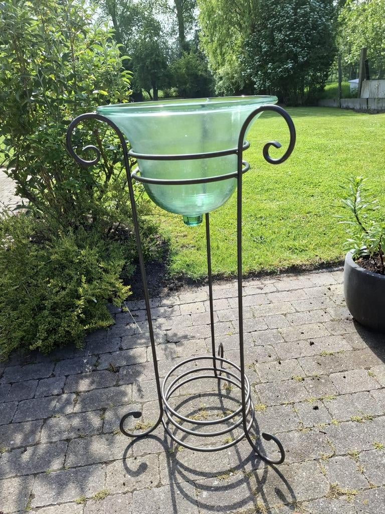 Staander en bijhorende bloemen, Huis en Inrichting, Ophalen