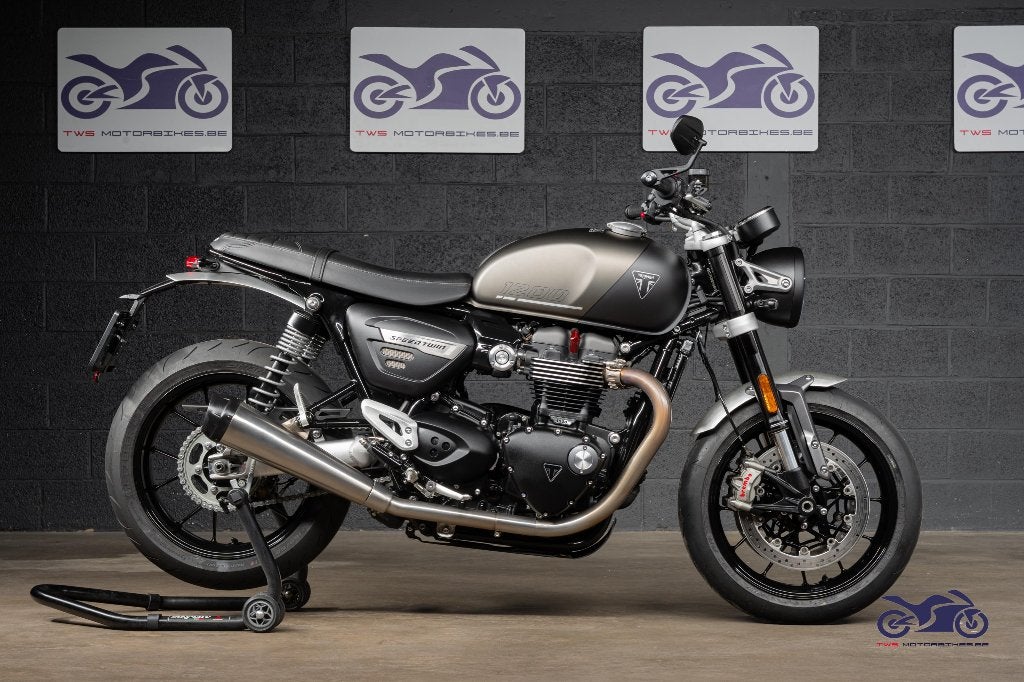 Triumph Speed Twin 1200 - 1.653 km Tva Recuperable, Motos, 1197 cm³, Permis Moto A, Entreprise, Occasion