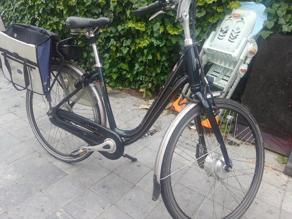 Elektrische Sparta fiets!, Fietsen en Brommers, Ophalen, Gebruikt, 50 km per accu of meer, Sparta