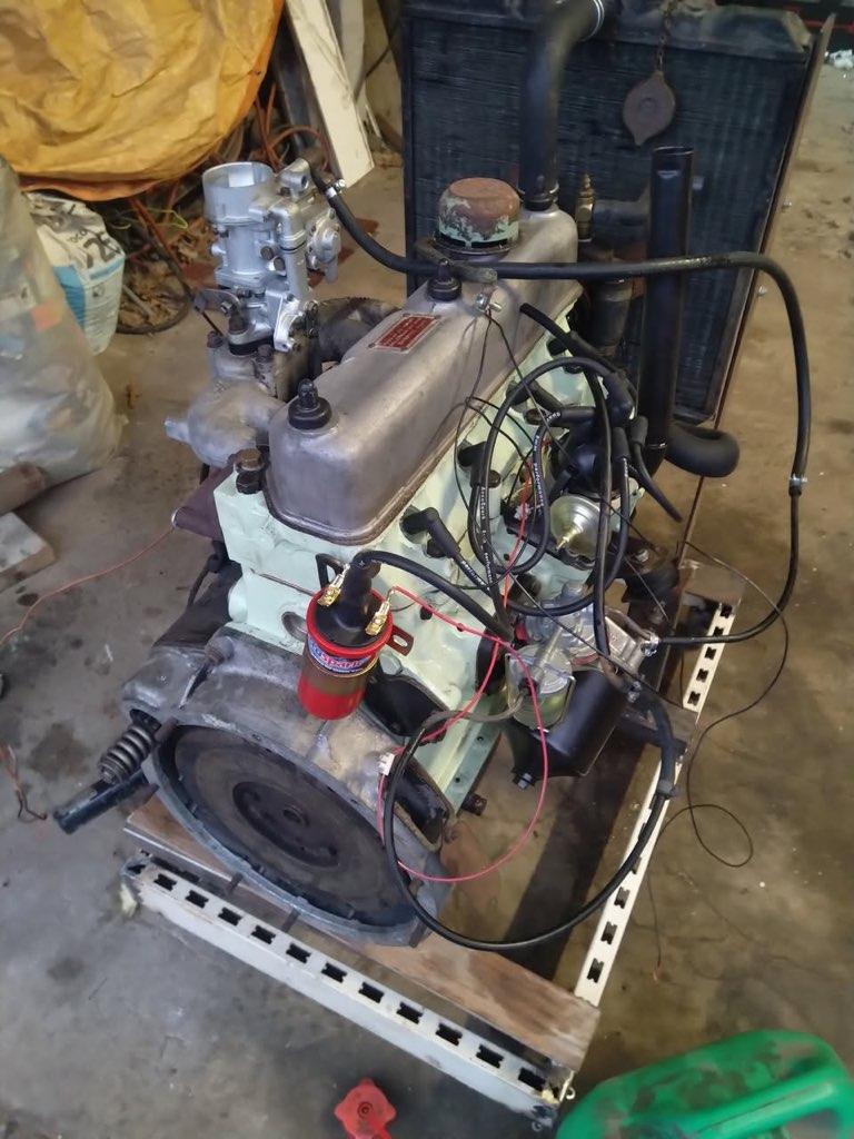 Land rover series 2a gereviseerde motor, Enlèvement, Rover