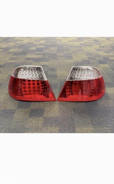 LED achterlichten rood/wit BMW 3-Serie E46 Coupé., Auto-onderdelen, Nieuw, Ophalen of Verzenden, BMW, BMW