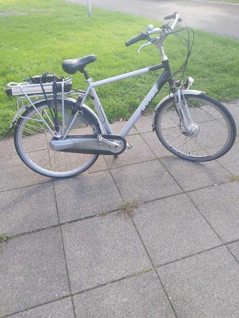 E-bike, Fietsen en Brommers, Gebruikt, Versnellingen, 57 tot 61 cm, Trommelrem