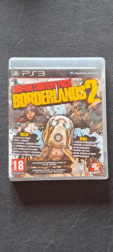 Borderlands 2 add-on content pack ps3, Ophalen of Verzenden
