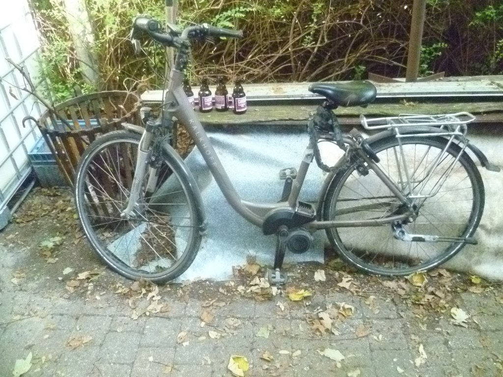 elektrische fiets kalkhoff, Ophalen