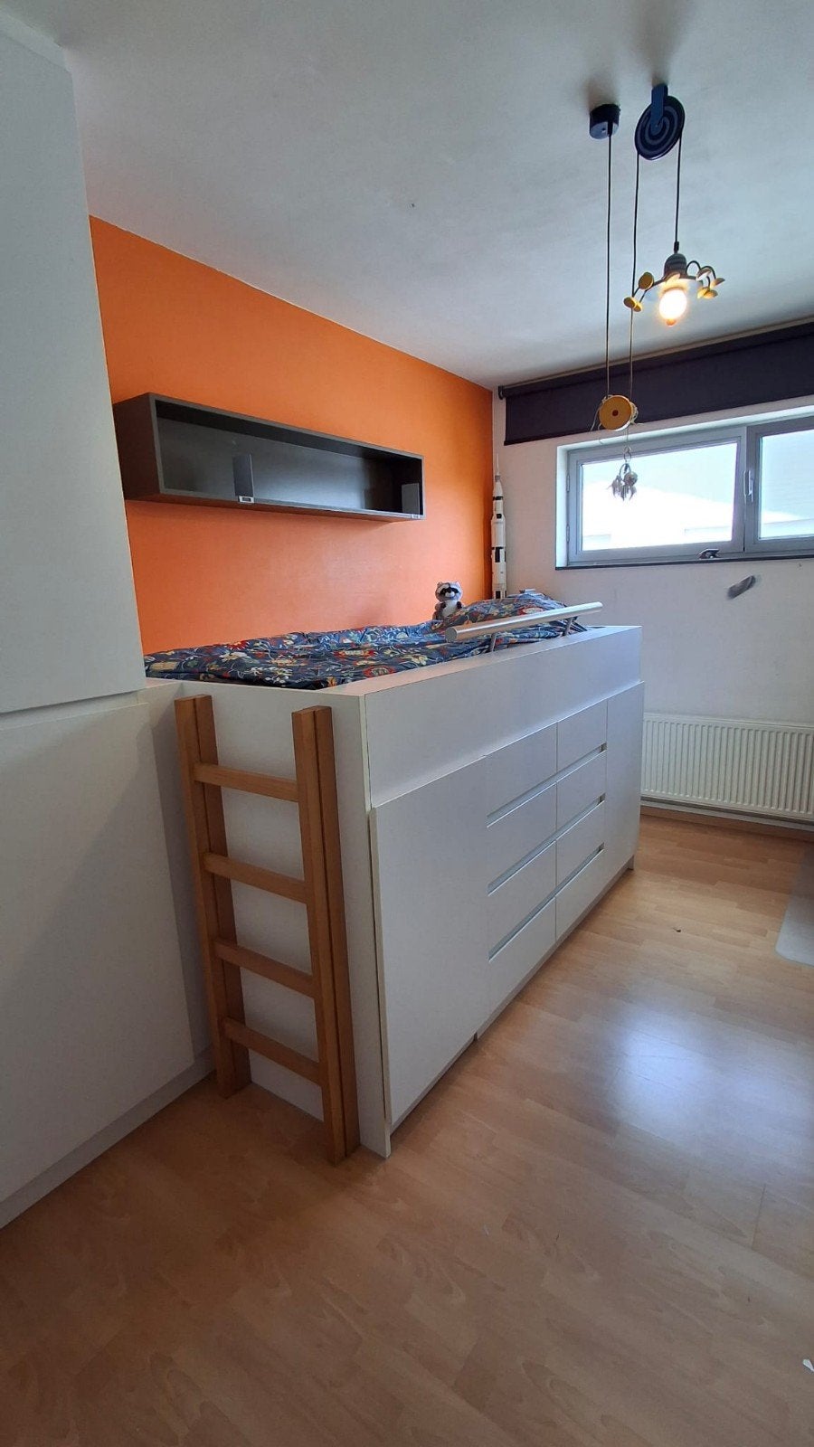 Half- hoogslaper met kasten, Maison & Meubles, Enlèvement, Lit mezzanine