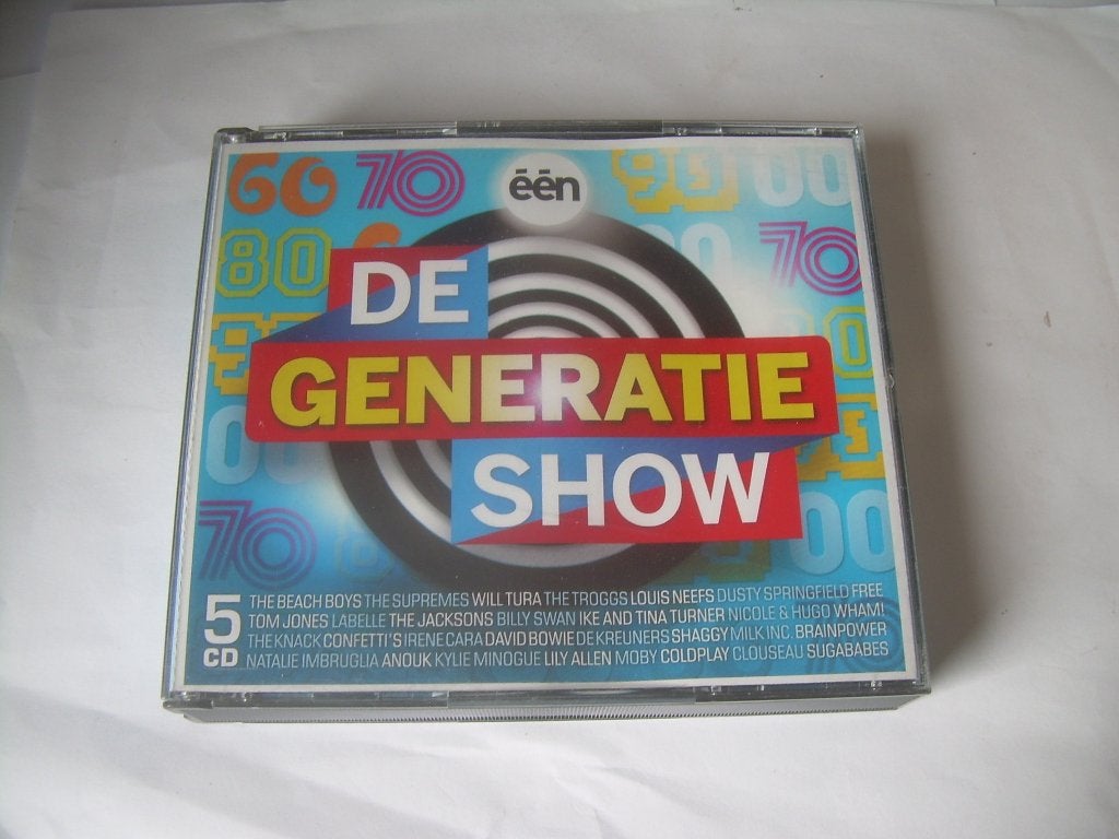 5 CD BOX - èèn - DE GENERATIE SHOW -, Boxset, Ophalen of Verzenden, Zo goed als nieuw, Pop