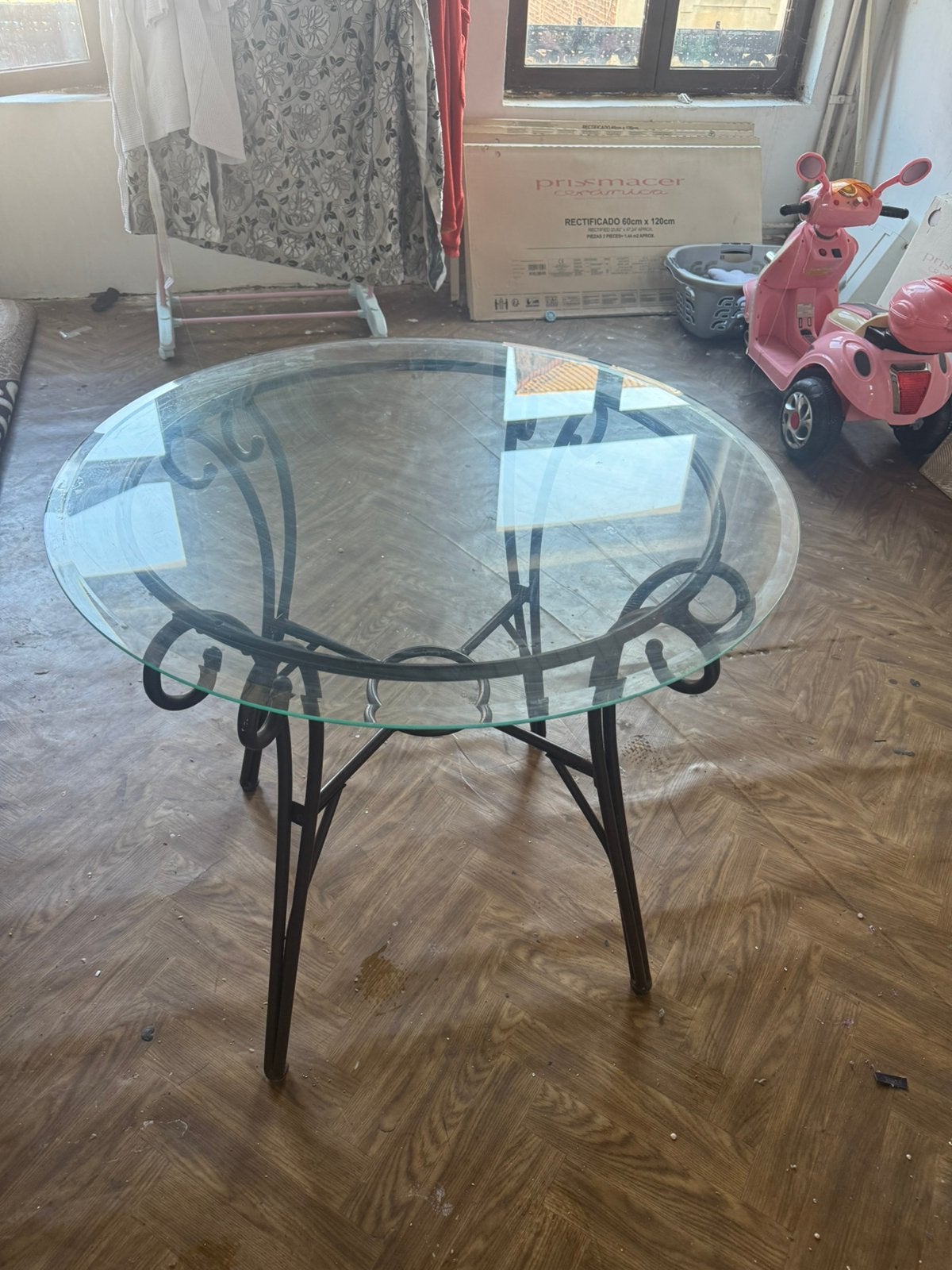 kleine esdoorn van ijzer en glas, Huis en Inrichting, Ophalen, Gebruikt