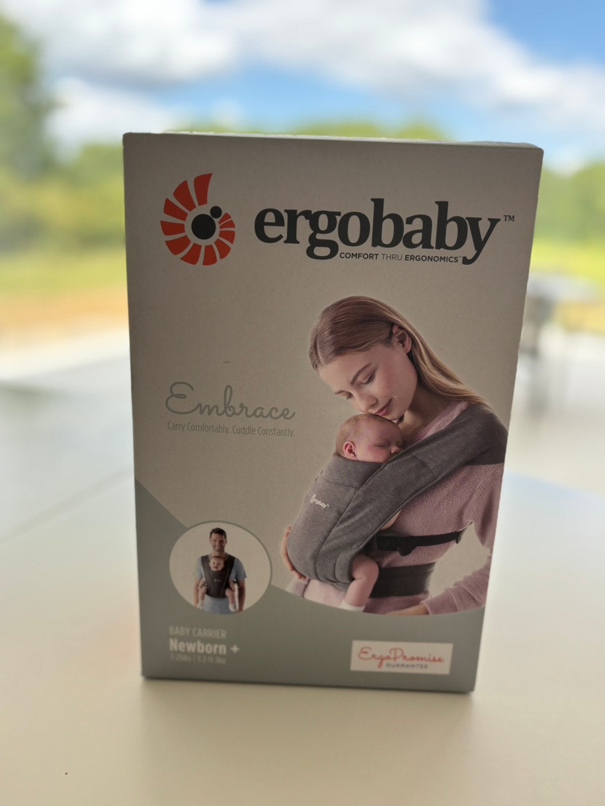 Draagzak ergobaby te koop!, Ophalen, Zo goed als nieuw, Draagzak