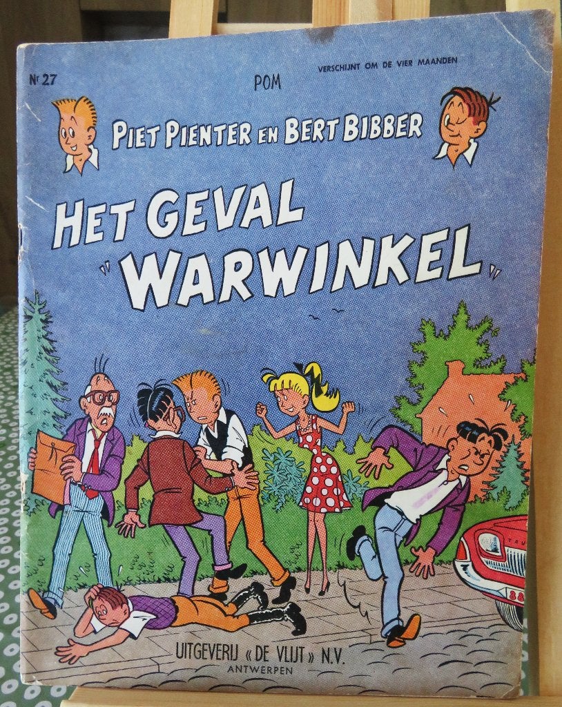 Piet Pienter en Bert Bibber nr 27 eerste druk 1969, Ophalen of Verzenden, POM