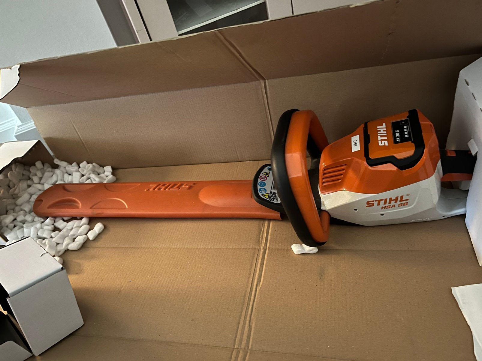 Te koop stihl heggenschaar zgan, Tuin en Terras, Heggenscharen, Ophalen of Verzenden, Zo goed als nieuw, Accu