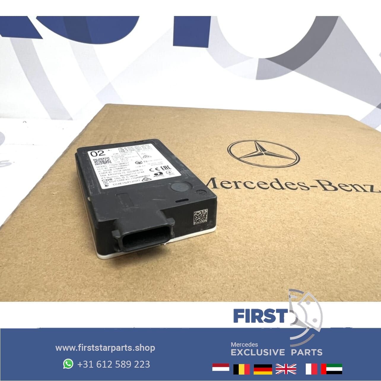 A0009059807 radar sensor Mercedes W176 W246 W117 W156 W166 W, Utilisé, -, -, Enlèvement ou Envoi