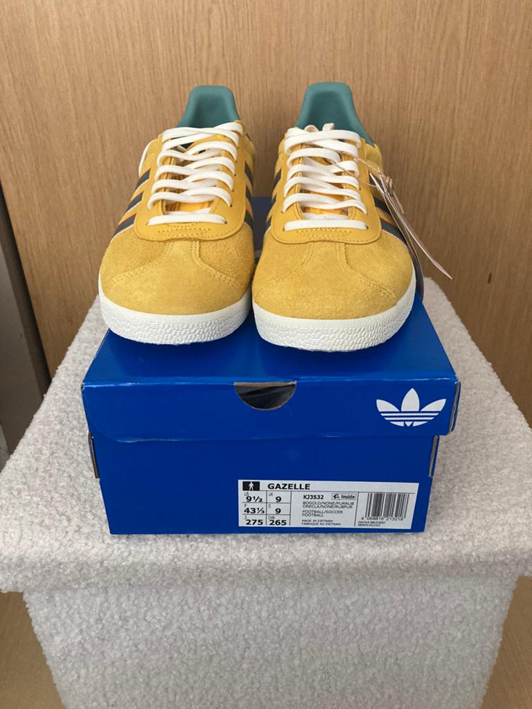 Adidas gazelle maat 43 1/3 UK9 US 9 1/2, Ophalen of Verzenden, Nieuw, Sneakers