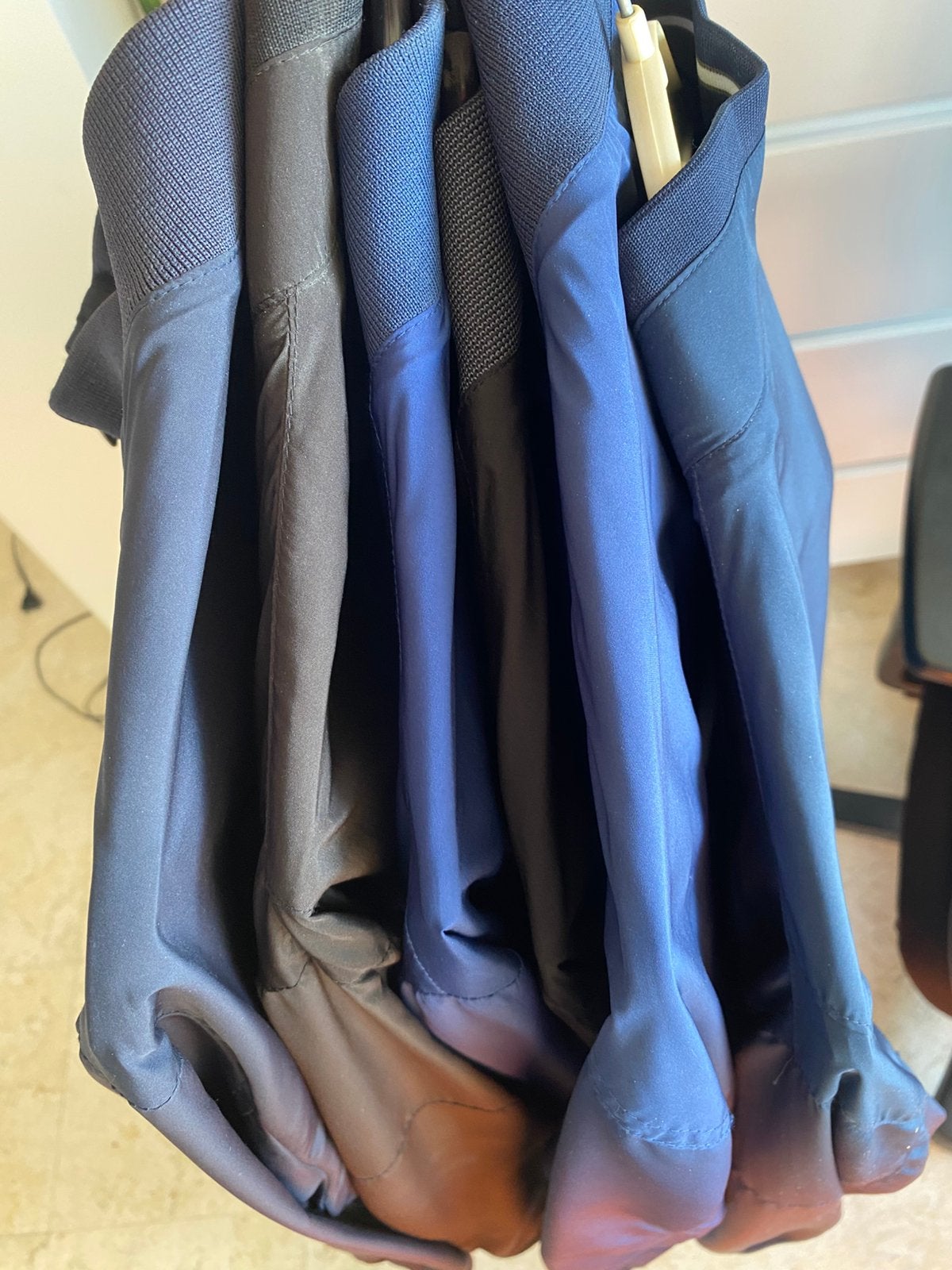 Zara Men heren vest jassen, Kleding | Heren, Ophalen of Verzenden, Zo goed als nieuw, Blauw