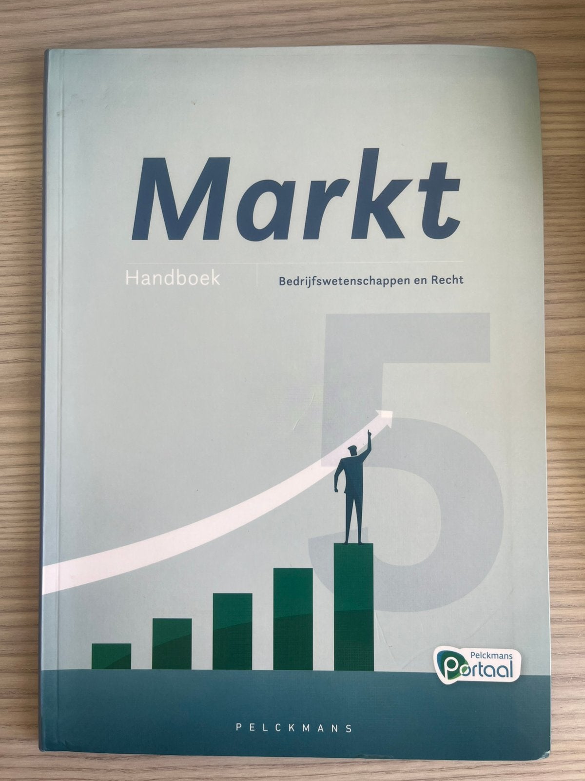 Markt handboek+werkboek bedrijfswetenschappen en recht, Ophalen of Verzenden, Zo goed als nieuw