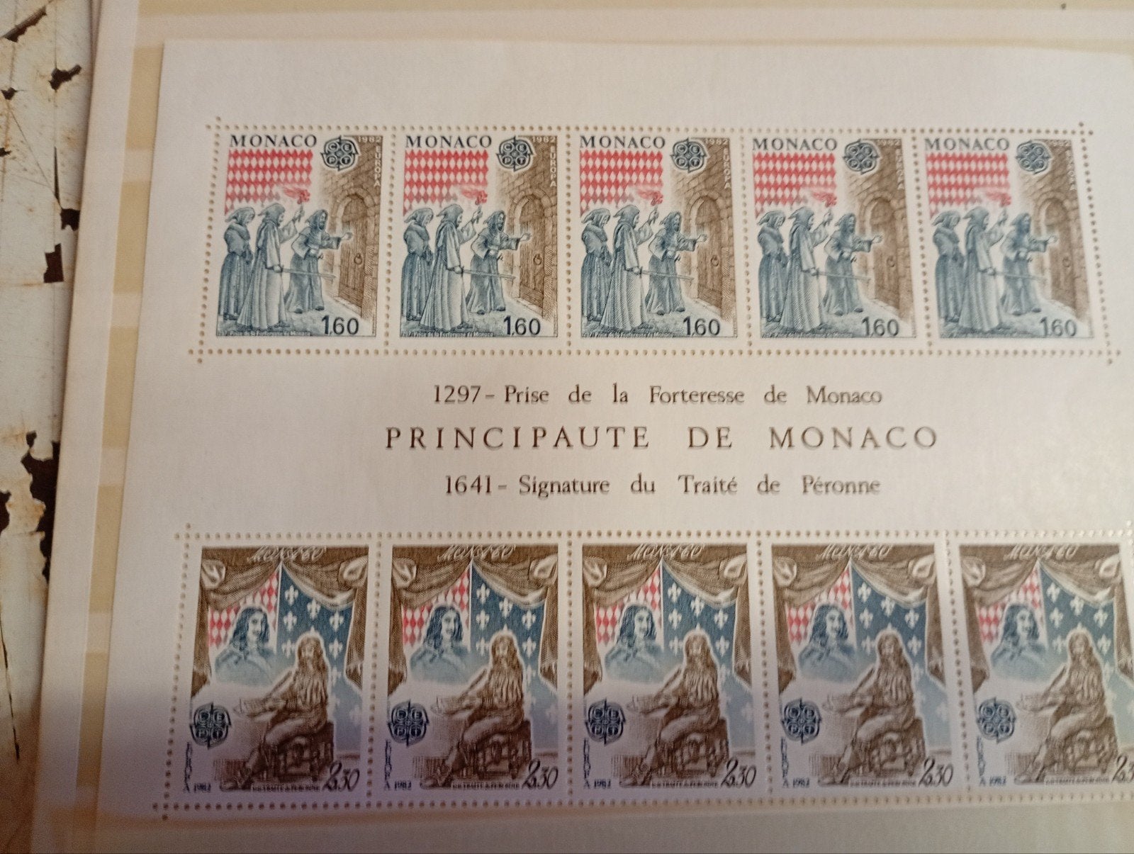 P11) joli lot de blocs à Monaco, Enlèvement ou Envoi