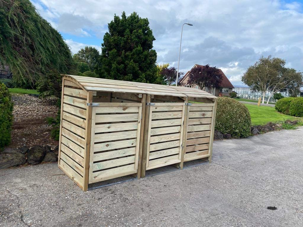 stijlvolle kliko ombouw, Tuin en Terras, Bergingen en Tuinkasten, Ophalen of Verzenden, Nieuw, Hout, Containerberging