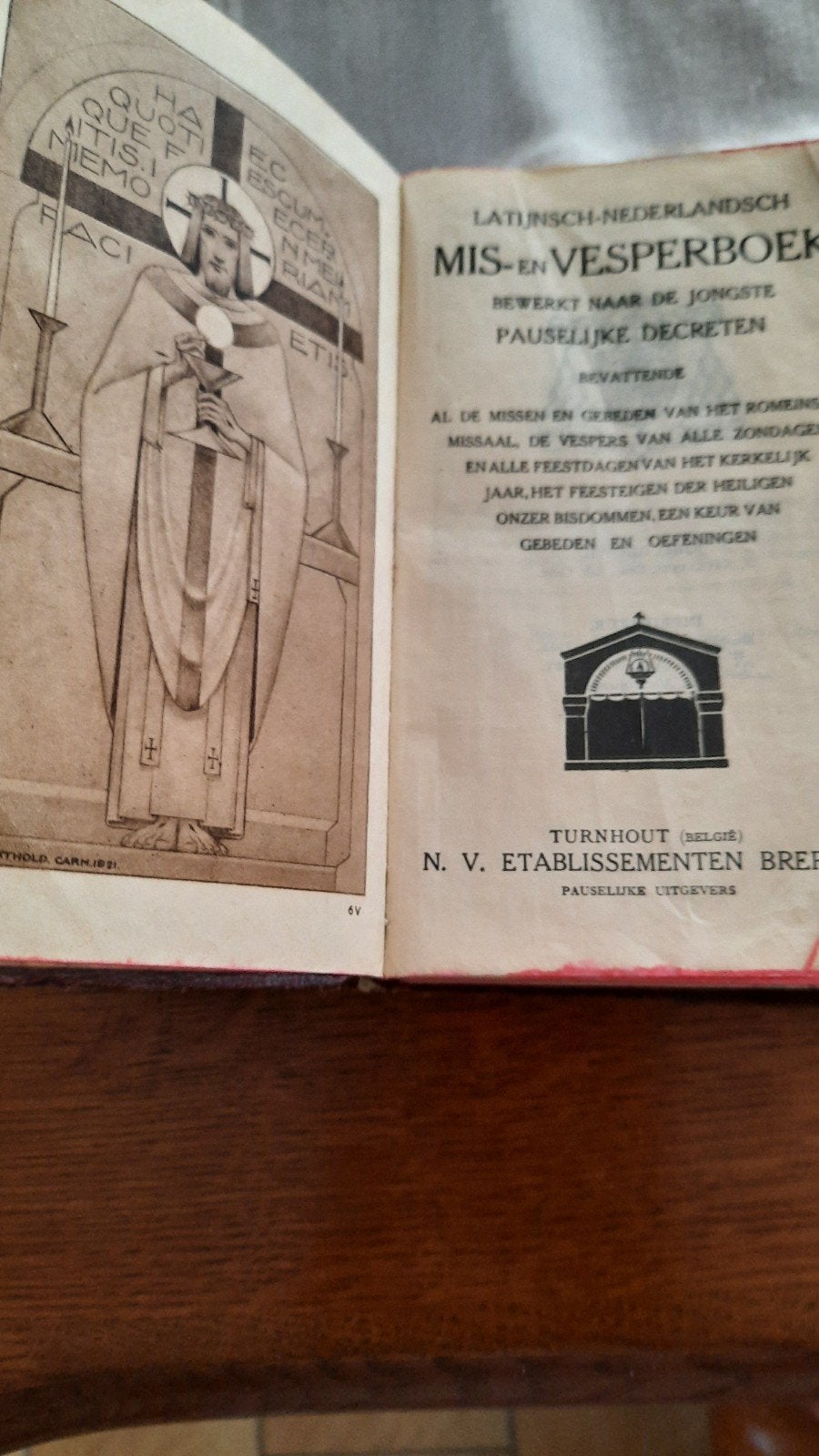 missaal, Boeken, Ophalen